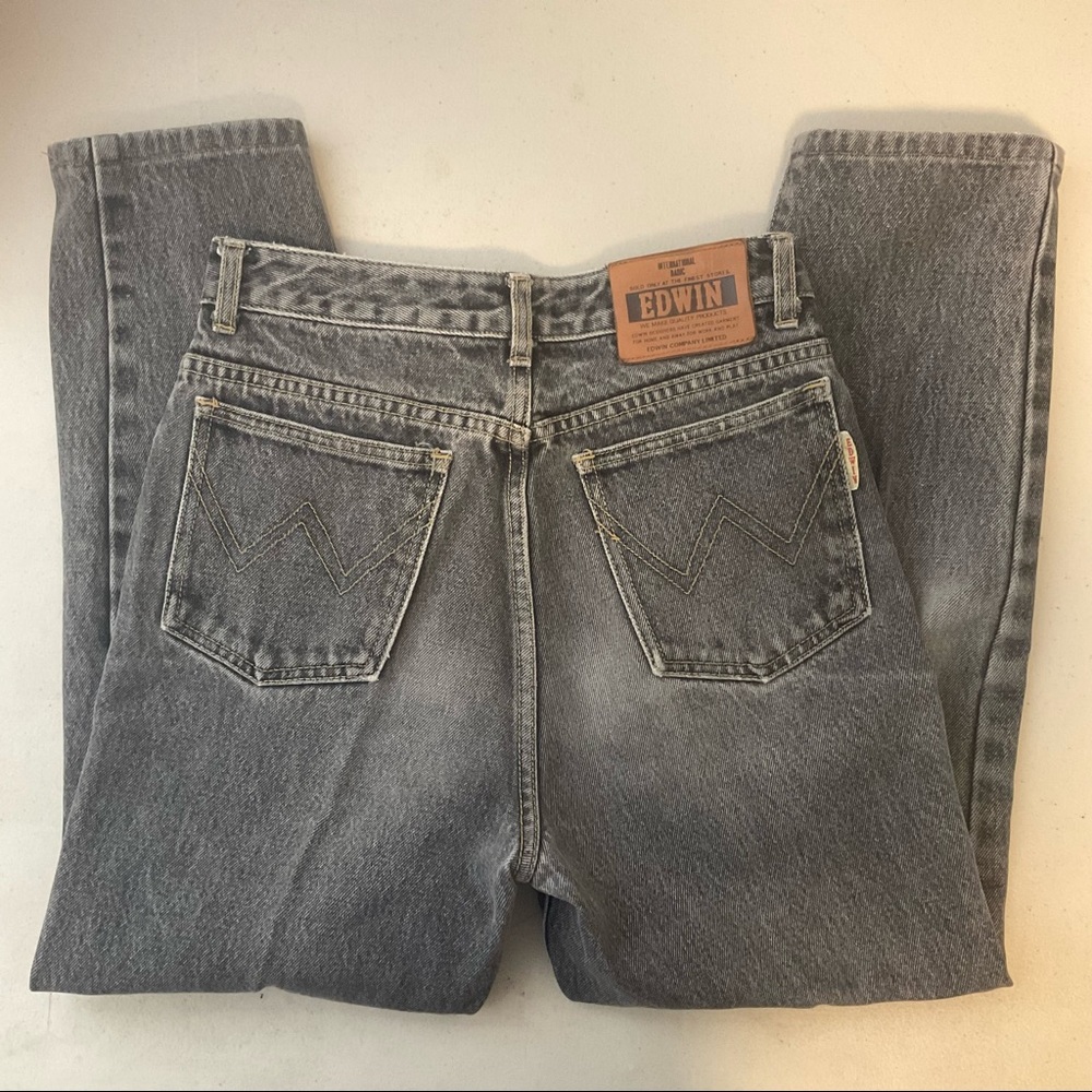 Vintage Edwin International Basic Grey Jeans W29x… - image 10